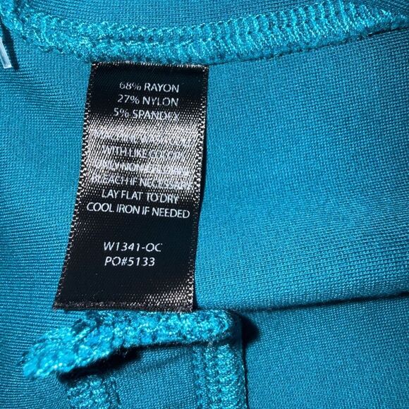 Betabrand blue Midrise bootcut pull on dress pants medium long - Picture 6 of 6